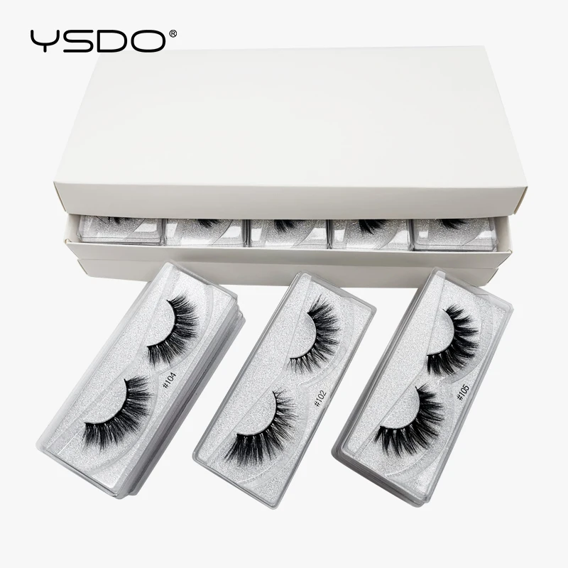 Mink False Eyelashes Wholesale Bulk Natural Fake Lashes Makeup