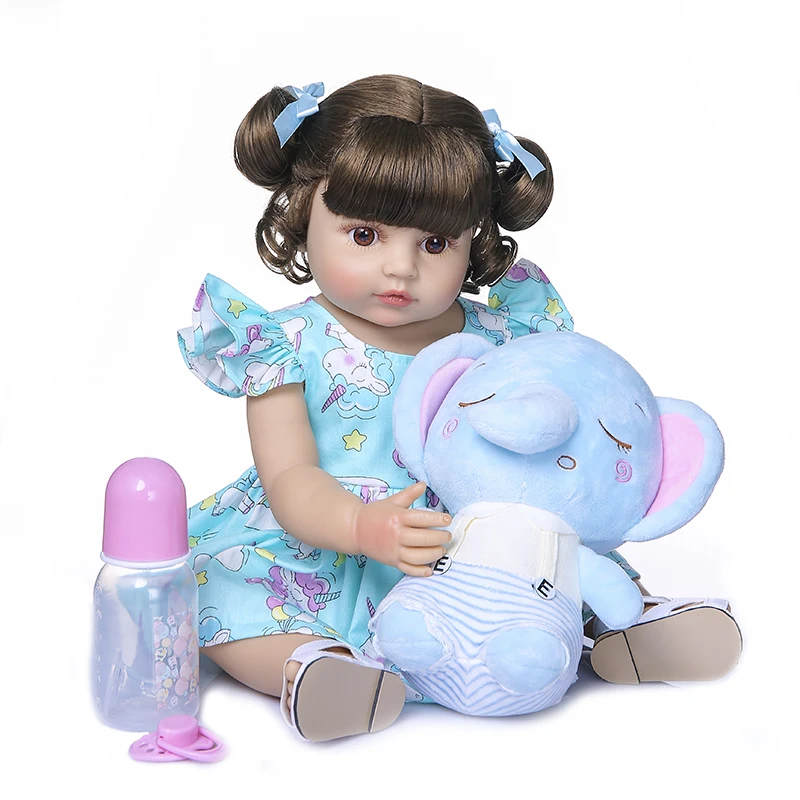 KEIUMI Boneca Bebê Reborn Gatinha 55cm Grande Corpo Silicone Molhar Cabelo Longo Princesa Ursinho Presente Aniversário Natal Dia Das Crianças Sandália Atacado Revenda Campinas Jundiai Guarulhos Goias - AliExpress