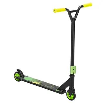 

Professional Extreme Scooter Teens and Adults Kick Scooter High Speed Freestyle Trick Scooter Green