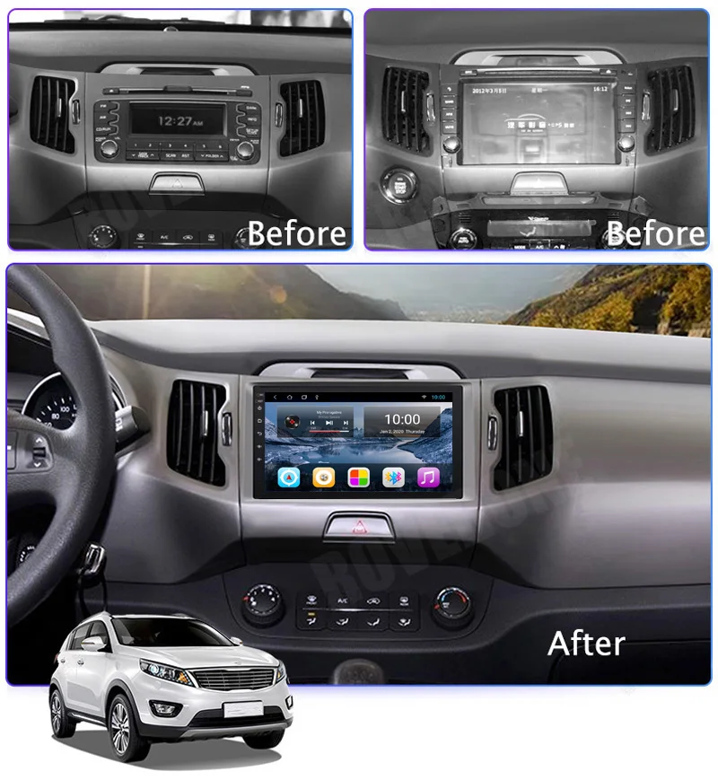 sportage 10-16 dashboard