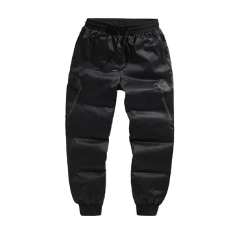 

Leisure Tethers Elastic Pants Men's Trousers Side Striped Mens Streetwear Military Tactical Cargo Pants Men Slim Chinos NN50CK