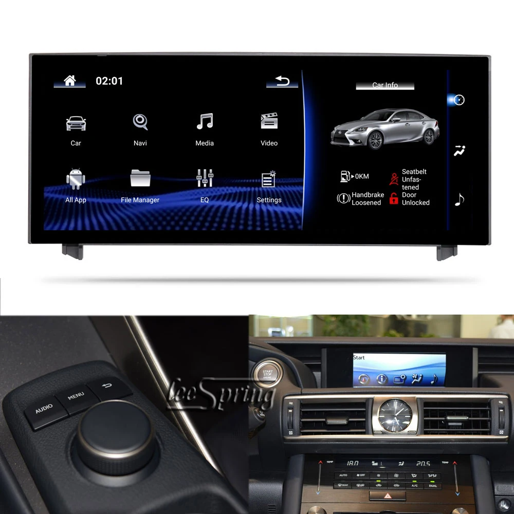 Автомобильный мультимедийный плеер 10 25 дюйма для LEXUS IS GPS-навигация (2013-2017