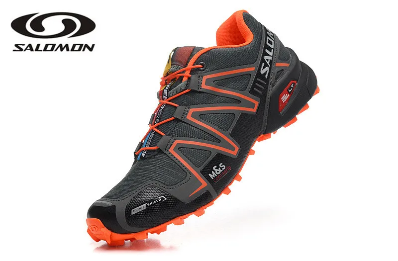 Спортивная обувь фехтовальная обувь Salomon speed Cross 3 CS III стиль Мужская обувь для бега на открытом воздухе - Цвет: 1