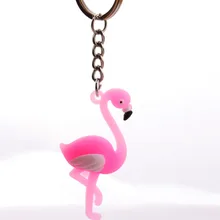 Перекрестная граница Горячая ПВХ мягкий шелконе брелок в виде фламинго кулон Женская мода мобильный телефон с мультяшками кулон производители W