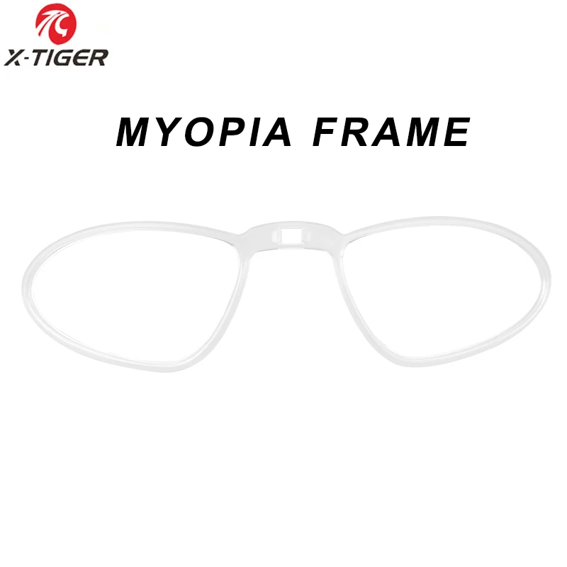 Myopia Frame X-TIGER JPC велосипедные очки аксессуары фотохромная линза велосипед солнцезащитные очки Feets поляризованные линзы Замена линзы близорукость рамка - Цвет: Myopia Frame
