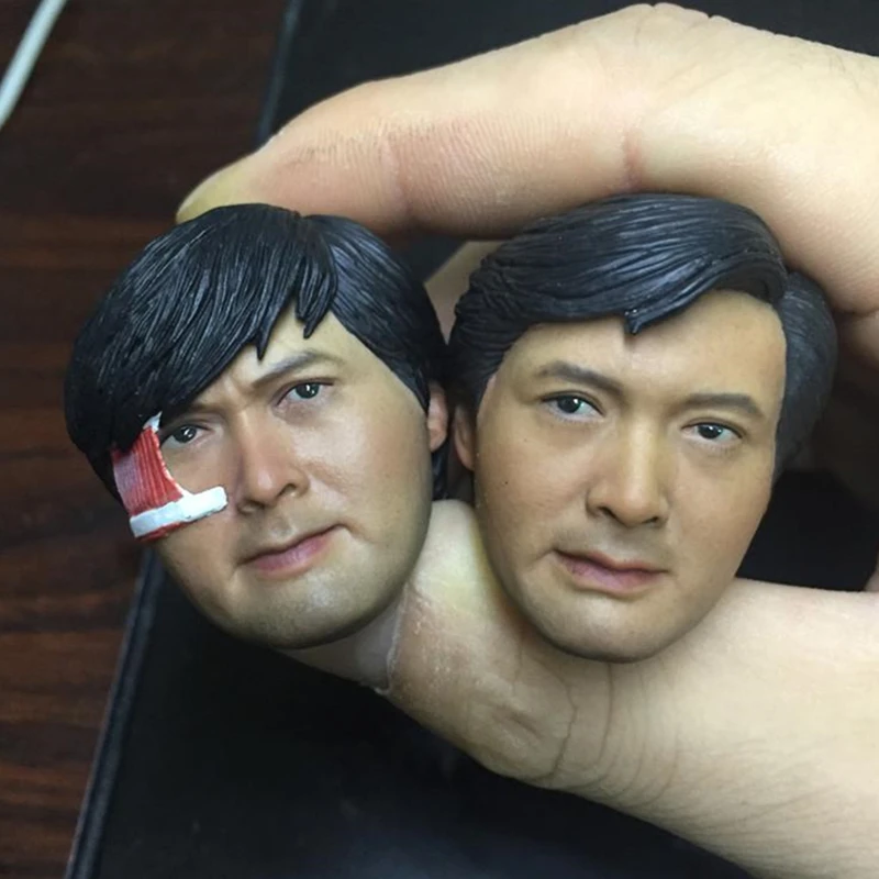 1/6 масштабная головка Sculpt Chow Yun Fat Head A Better Tomorrow Movie для 12 дюймов экшн фигуры