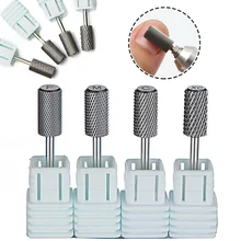 Фреза из карбида вольфрама для ногтей сверло инструмент для дизайна ногтей электрическая машинка для маникюра аксессуар для машины удаляющий гель 5 Тип