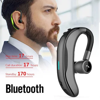 

F600 Wireless Bluetooth Headset Earphone Stereo Single Handsfree W/ Microphone 4.1 High-level Bluetooth Protocol