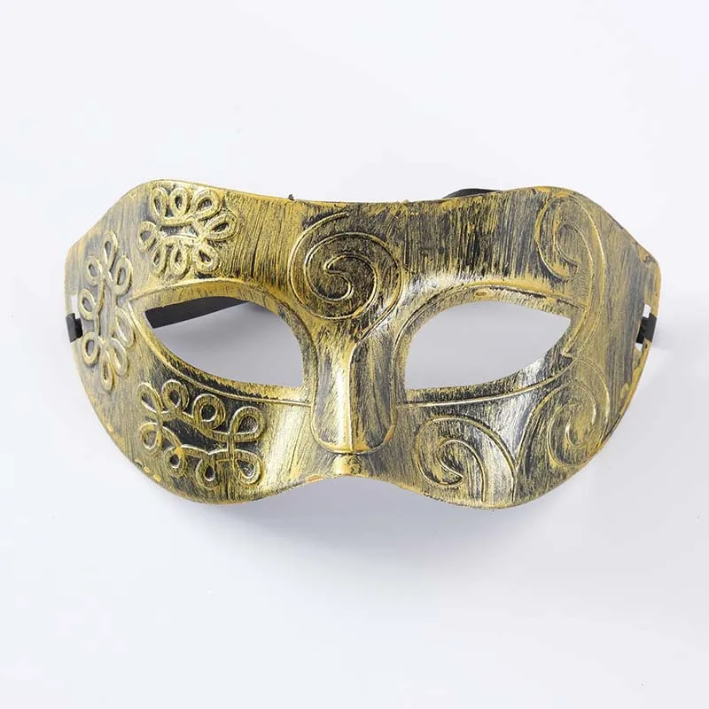 New Vintage Silver Gold Men Antique Gladiator Carnival Masquerade Ball Party Masks Cool Retro Men's Party Masks16