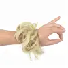 Similler Synthetic Hair Bun Chignon Ladies Ponytail Hair Extension Scrunchie Elastic Wave Curly Hairpieces Scrunchie Wrap ► Photo 2/6