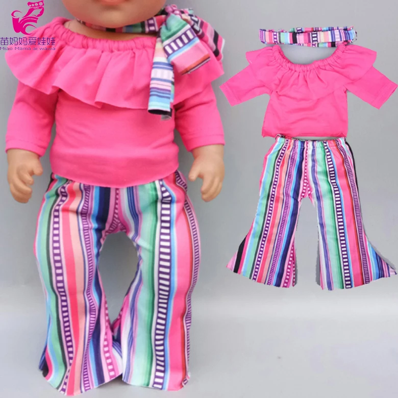 Пальто для куклы для 43 см born bebe куклы куртка зимняя розовая меховая одежда 1" Кукла зимняя одежда - Цвет: 4