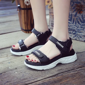 

2020 Summer New Water Sports Beach Woman Shoes Chunky Sports Women's Sandals Comfortable Androgynous Sandals