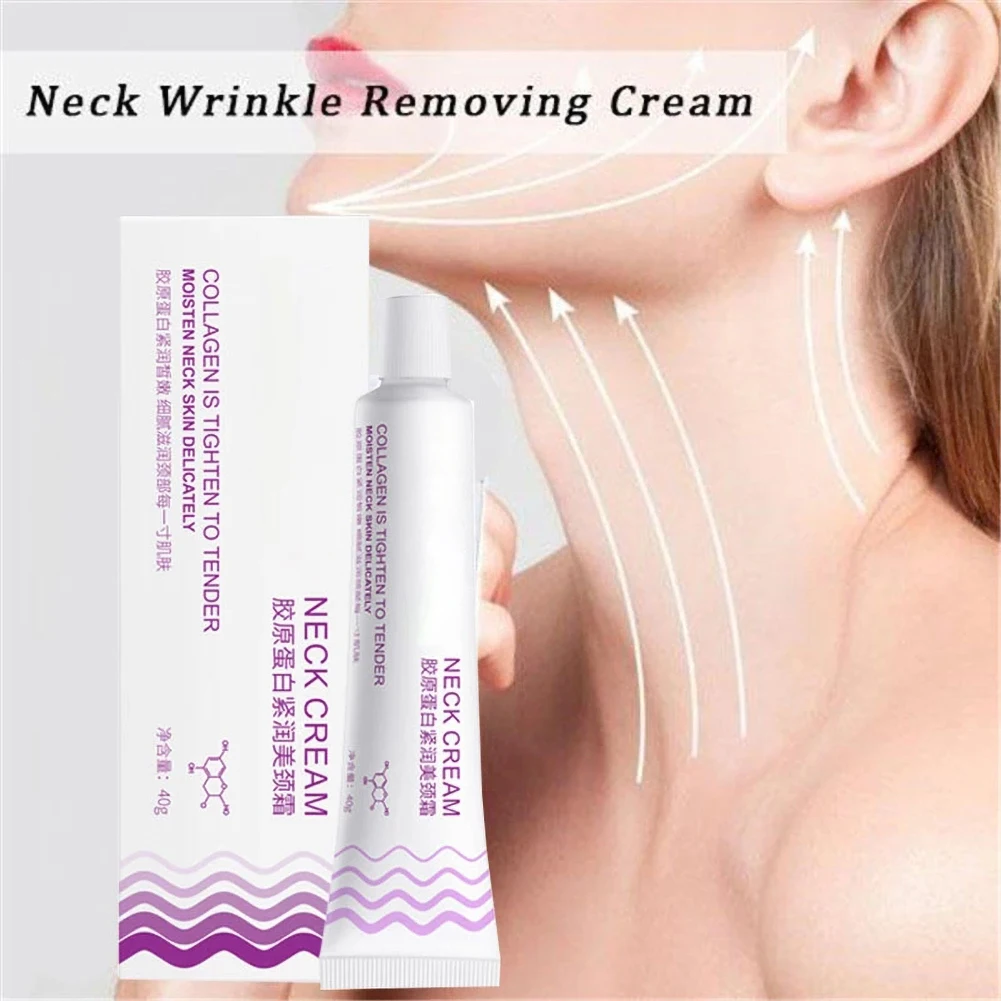 

Collagen Face And Neck Cream Remove Wrinkle Cream Neck Line Erasing Cream Anti Aging Anti Wrinkle Whitening Smooth Skin 40ml