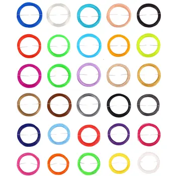 

PLA Filament 3d Printer Filament Rubber 30 Color for Choose Plastic 5 Meter 1.75mm 5m Printing Pen 5m ABS Office