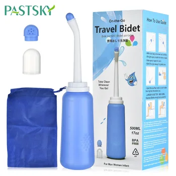 

500ml Travel Sprayer Hygiene Bidet Toilet Seat Tackle Bidet Bottle Washing Hygiene Personal Cleaner Portable Washing Sprayer