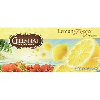 

CELESTIAL SEASONINGS - NATURAL Celestial Seasonings 20 Bags Herb Tea Lemon Zinger 1er Pack(1 x)