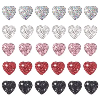 

6pcs/bag Crystal Car Decal Auto Car Emblem Sticker Decoration Bling Bling Decal Stickers Interior Accessories for Women