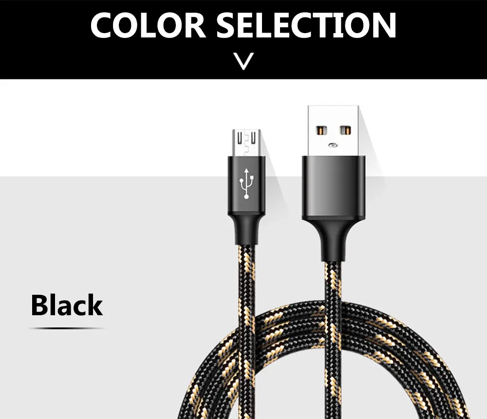 Тегеран 2 м микро USB кабель зарядное устройство для samsung Galaxy S7 S9 3A Быстрая зарядка кабель для huawei Xiaomi Andriod кабели для мобильных телефонов
