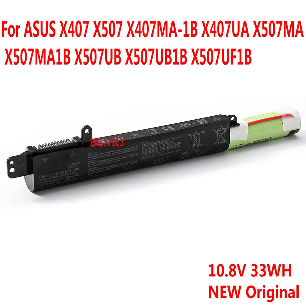 New Original 10.8V 33WH A31N1719 Laptop Battery For ASUS X407 X507 X407MA-1B X407UA X507MA X507MA1B X507UB X507UB1B X507UF1B | Компьютеры