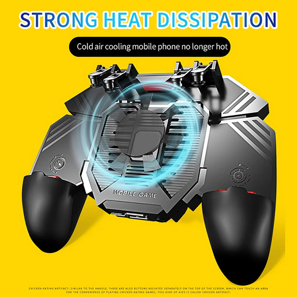 Игровой контроллер PUBG с шестью пальцами геймпад триггер для стрельбы свободный