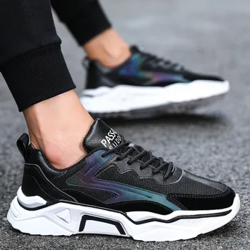 

Fashion New high-quality reflective and breathable sports trendy sneakers High end Classic Men Casual Shoes Zapatillas De Hombre