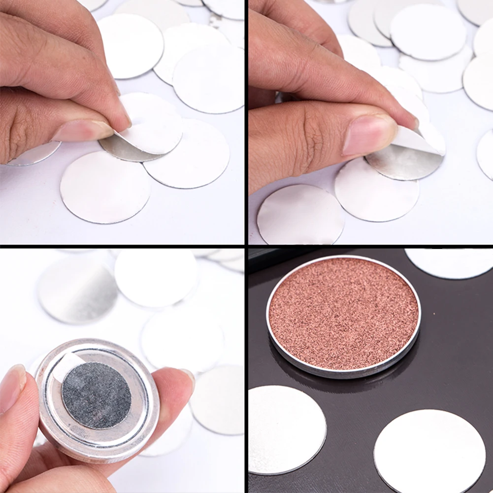 30pcs Metal Sticker Cosmetics Square Empty Tightly Professional Round For Magnetic Palette Eyeshadow Practical Tool Home Makeup 30pcs Metal Sticker Cosmetics Square Empty Tightly Professional Round For Magnetic Palette Eyeshadow Practical Tool Home Makeup