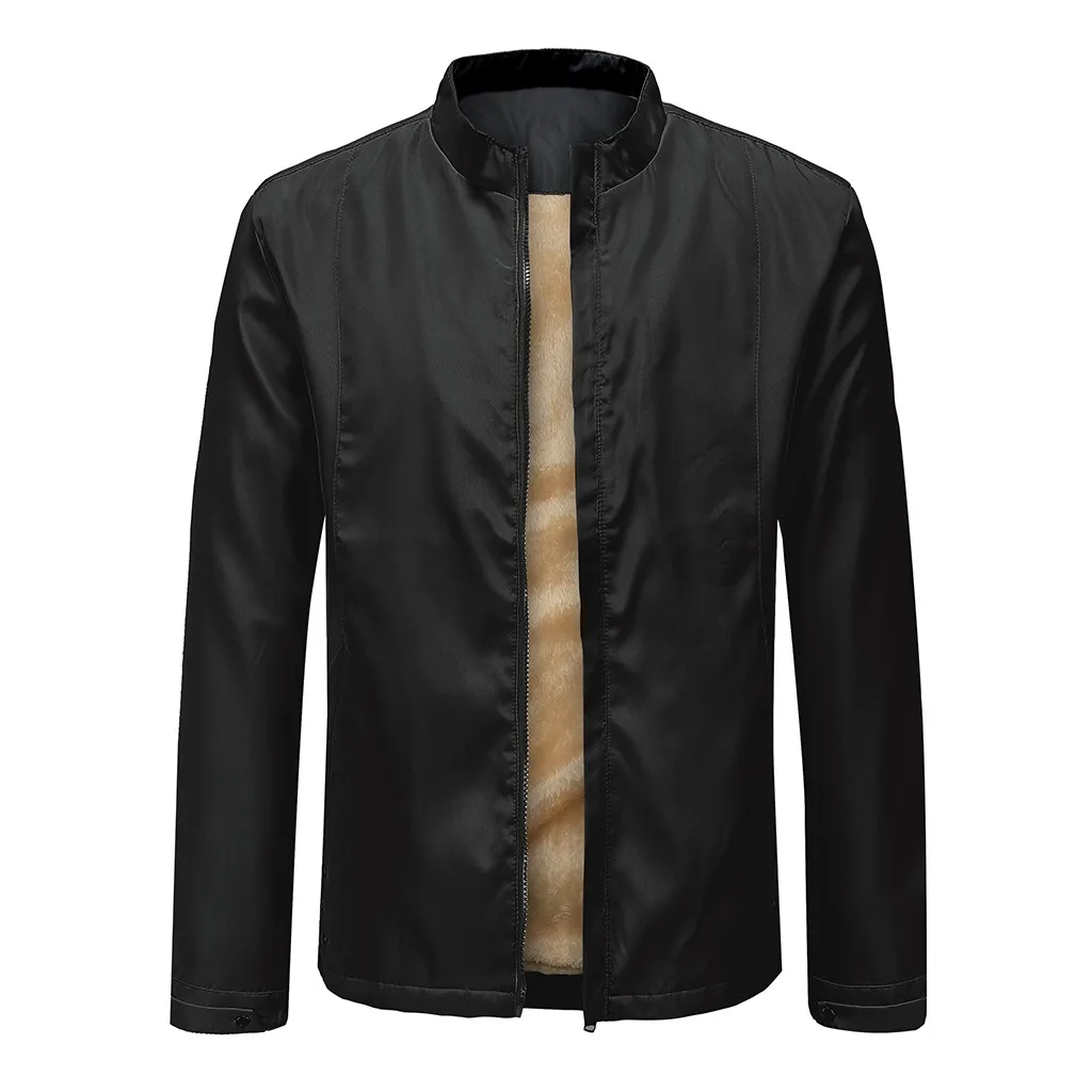 Men's Autumn Winter Casual Solid Jacket Long Sleeved Coat Outdoors Bomber Jacket Mens jackets men and Coats Plus Size 10.28 Men's Autumn Winter Casual Solid Jacket Long Sleeved Coat Outdoors Bomber Jacket Mens jackets men and Coats Plus Size 10.28