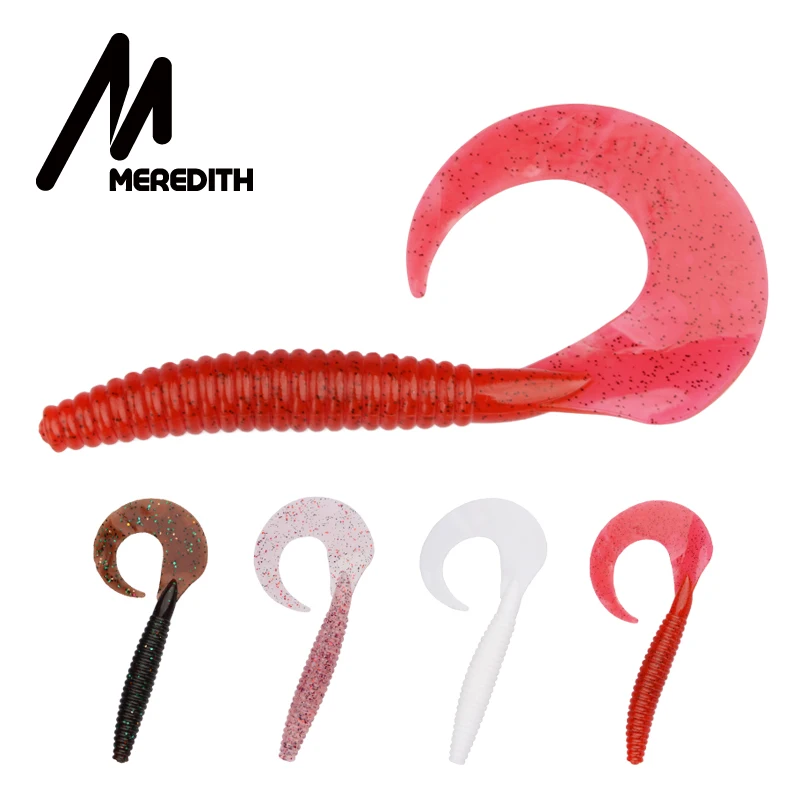 MEREDITH, 4 шт., 150 мм, Shad, мягкие приманки, мягкие приманки для рыбалки, воблеры, силиконовый червь, джиг, головка для рыбалки, искусственные приманки, Isca Pesca