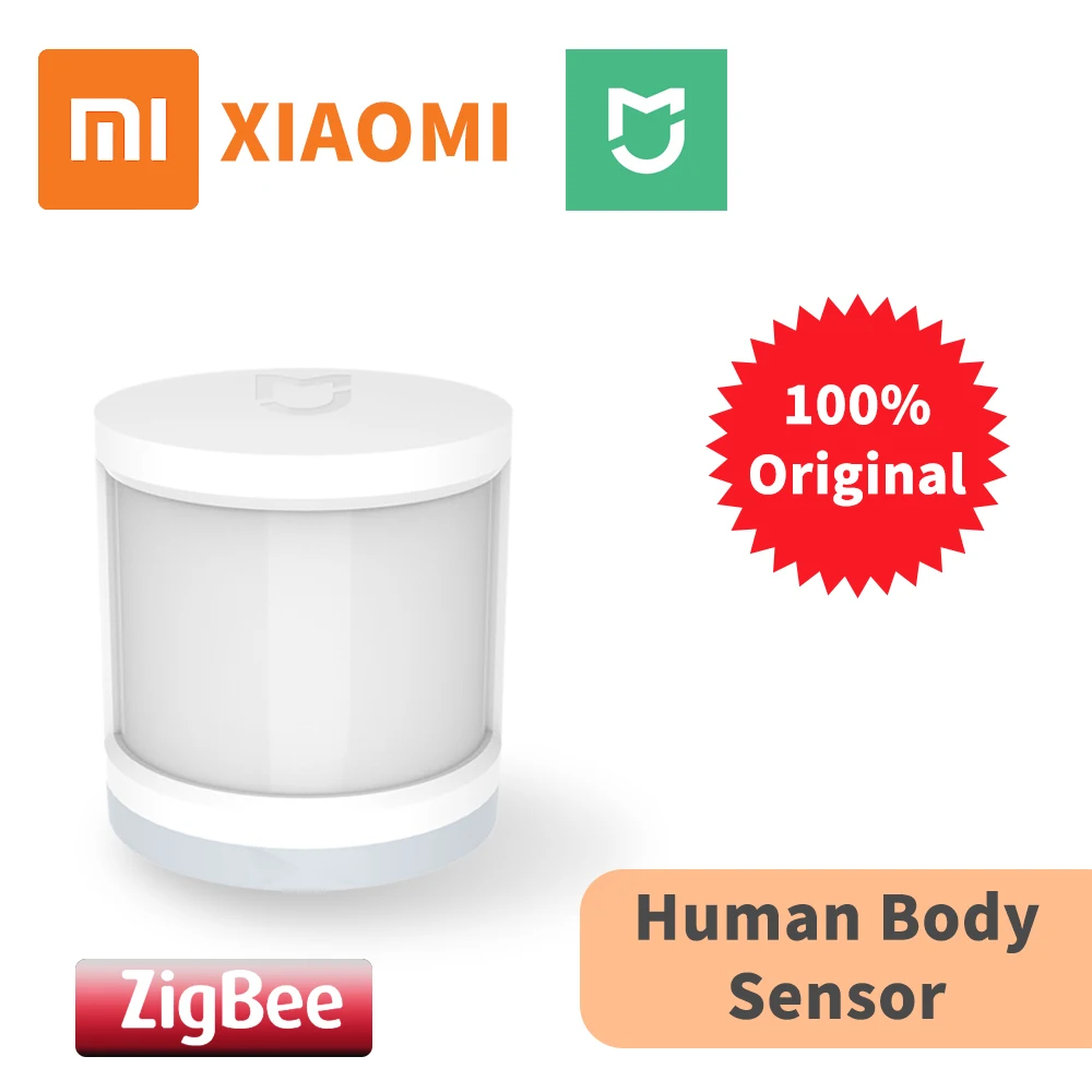 

100% Original Xiaomi Mijia Human Body Sensor Magnetic Smart Home Super Practical Device Accessories Smart Intelligent Device