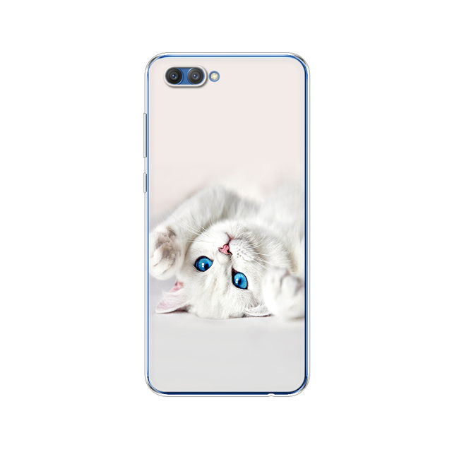 case for huawei honor V10 VIEW 10 soft tpu back phone cover for huawei honor 10 VIEW 10 Etui protective printing coque