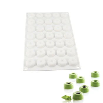 

MICRO SAVARIN 5 Silicone Mold Decorating Tools For Cakes Chocolate Dessert