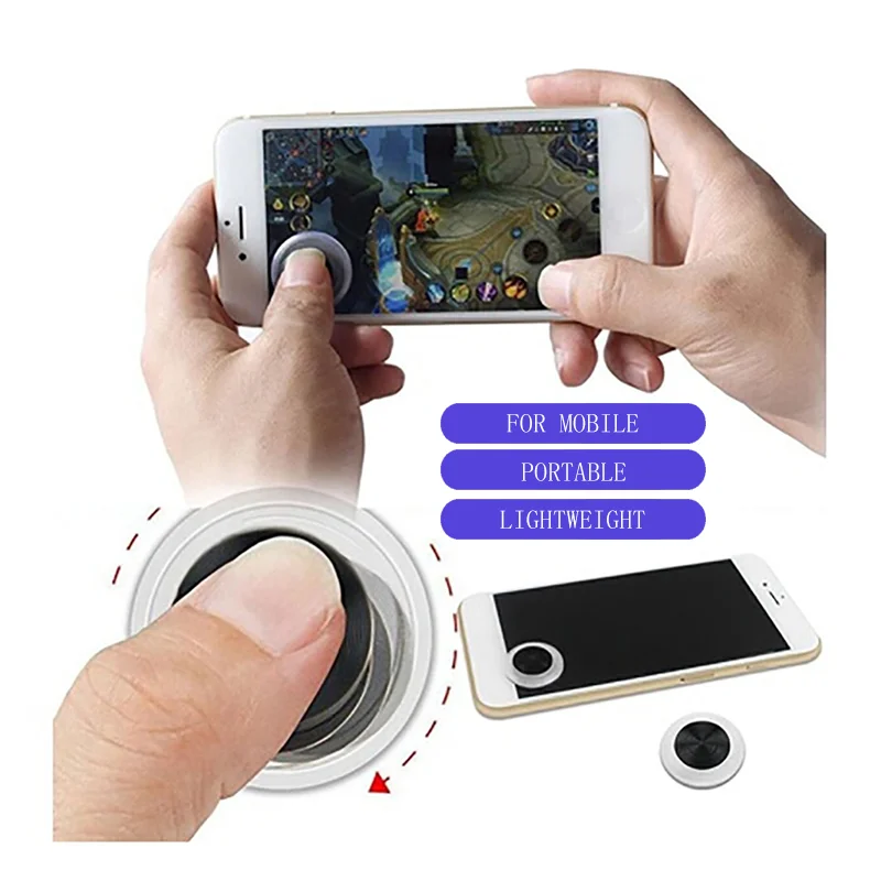 

360° Pocket Button Controller Tablet Joystick Joypad For iPhone Ipad Touch Screen Mobile Phone Stick Game