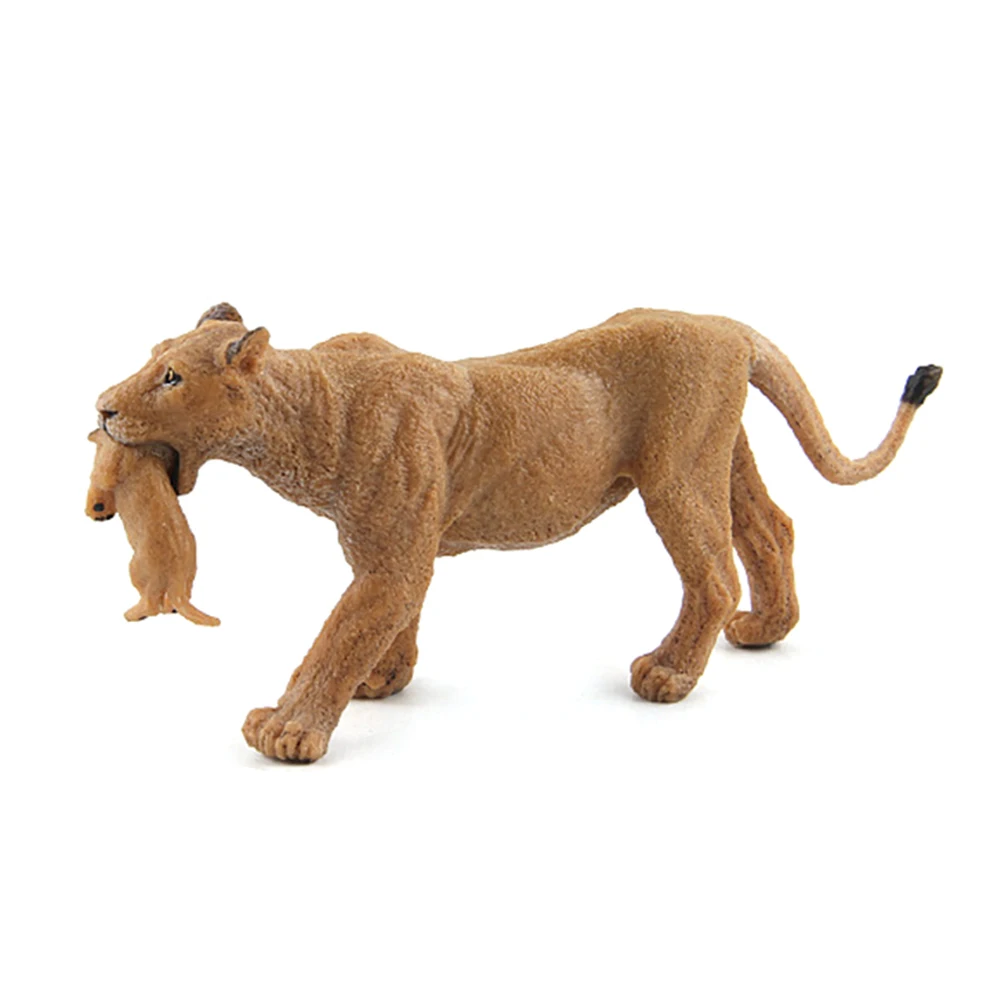 Моделирование Львов животных действие фугурин модель домашний декор Развивающие детские игрушки