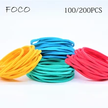 200 шт./упак. красочные грелки из натуральной резины, полосы 38 мм офиса школы дома промышленный с резиновым ремешком, лидер продаж канцелярских товаров посылка Держатели