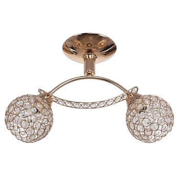 

Chandelier 1026604/2 2xE27 40W gold transparent 47 х12х31см 4598004