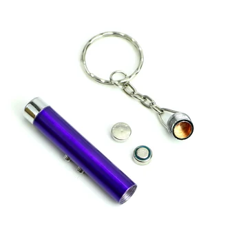 

1PC Mini Multi-function 2 In1 Red Pointer Pen With White LED Light New L4MD