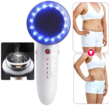 

EMS Ultrasound Cavitation Body Face Slimming Massager Weight Loss Anti-Cellulite Fat Burner LED Galvanic Infrared Therapy Device