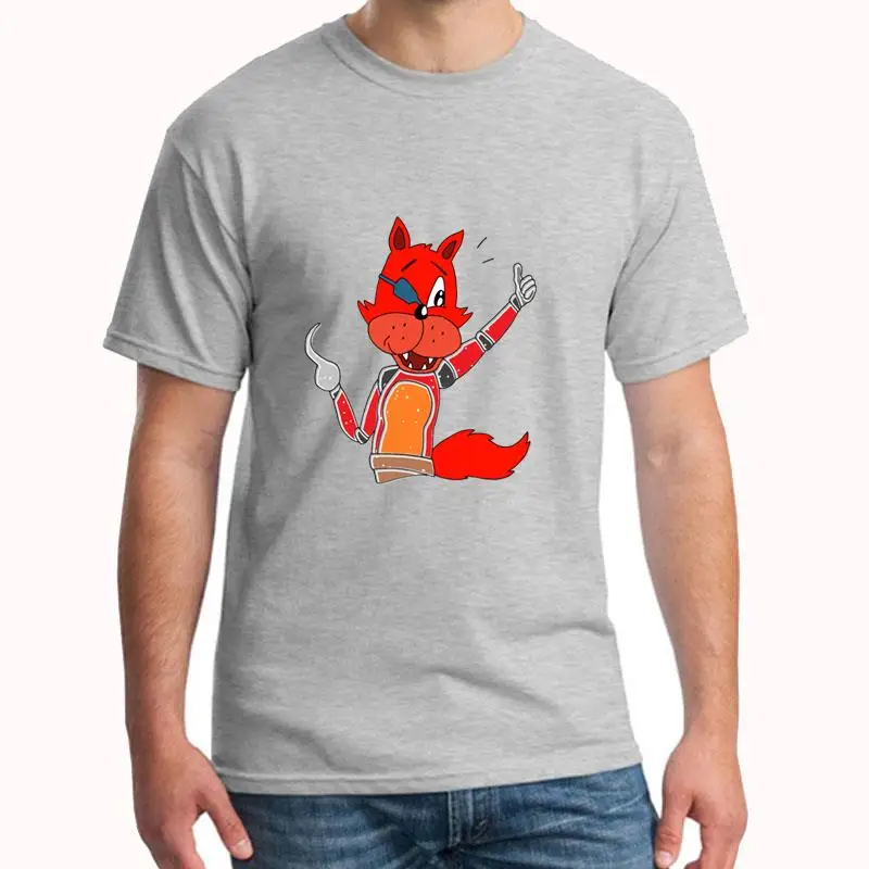 

New Style cute foxy t shirt tee mens plus sizes s-5xl formal tee top