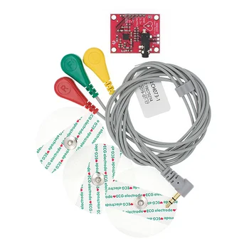 

Ecg module AD8232 ecg measurement pulse heart ecg monitoring sensor module kit