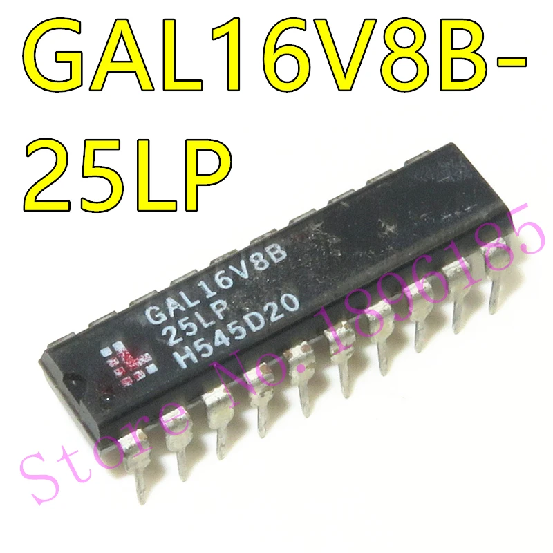5 x GAL16V8B-15LP GAL16V8B DIP20 HIGH PERFORMANCE E2CMOS PLD