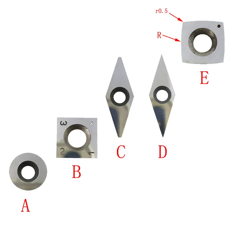 

7pcs Turned Chisel Hard Carbide Tip Lathe Hand Woodworking Turning Tools For General Wood, Particleboard