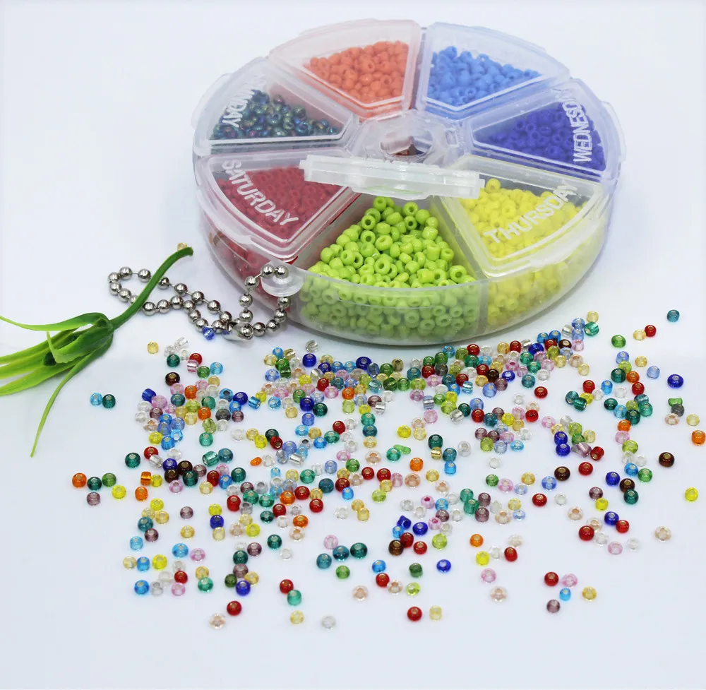 Wholesale 20Pc Mixed Glass Geometry Loose Spacer Beads Jewelry Finding Craft DIY