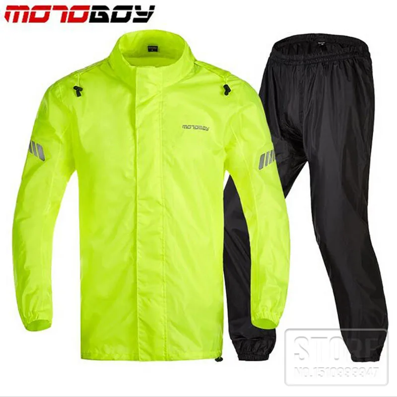 Motoboy Motorcycle Rainproof Waterproof Raincoats Outdoor Heavy Water Rain Gear Reflective