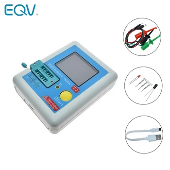 

LCR-T7 New Transistor Tester TFT Diode Triode Capacitance Meter LCR ESR meter NPN PNP MOSFET IR Multifunction tester multimeter