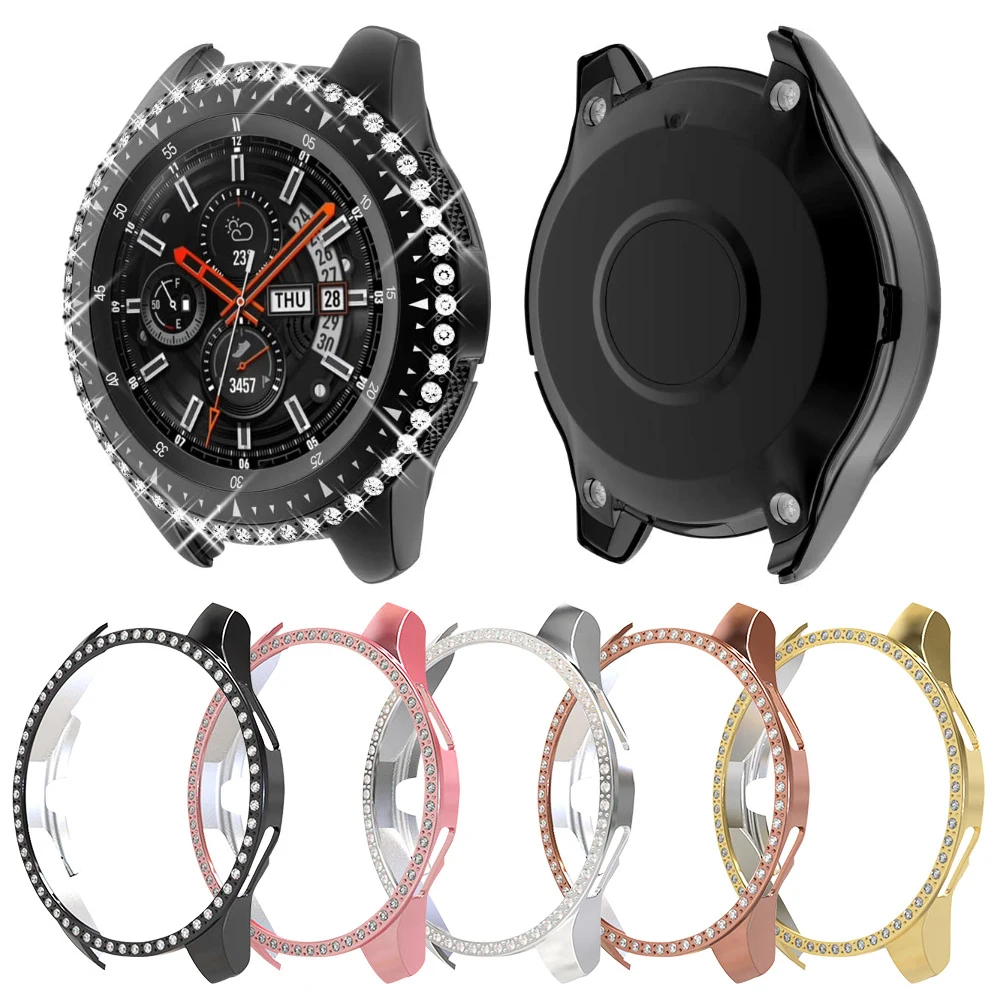 Чехол Bling для Samsung Galaxy Watch 46 мм 42 Active 2 40 44 мм|Смарт-аксессуары| |