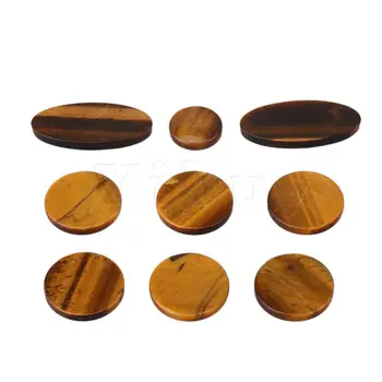 

Yibuy Sax key Buttons Set Inlays Parts for Alto Sax Brownish Yellow Set of 9