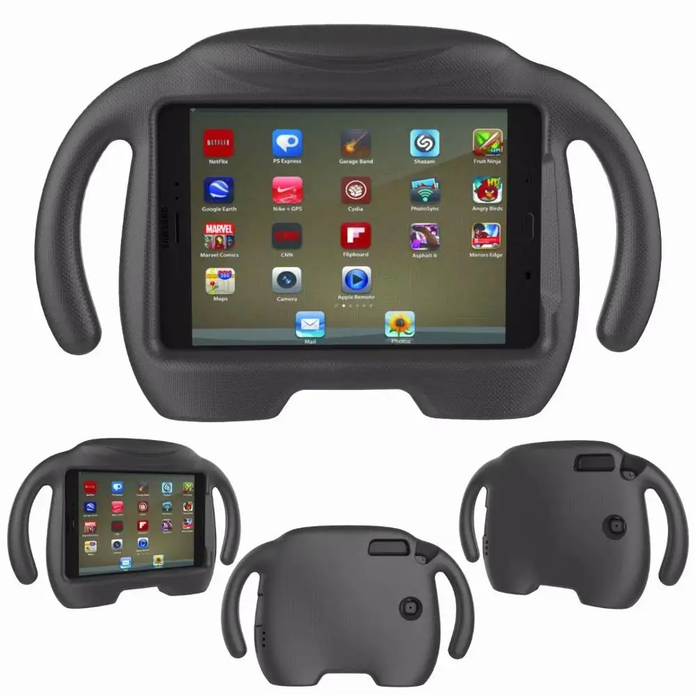 Детское безопасное пенное покрытие EVA для Samsung Galaxy Tab A 8,0 SM T350 T355 P350 P355 " чехол для планшета силиконовый чехол+ ручка