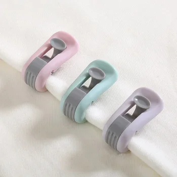 

4Pcs/Set Non-slip Bed Sheet Clip Safe Duvet Quilt Blanket Curtain Fixing Clip Slip-Resistant Coverlet Holders Gripper Coverlet