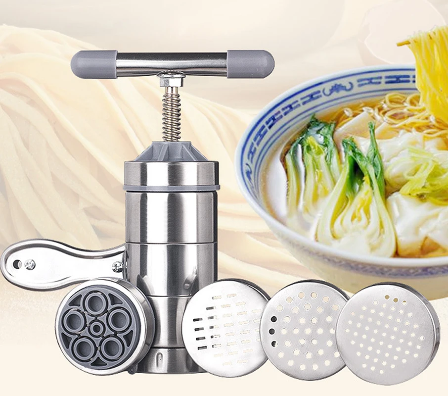 5-Moulds-Manual-Noodle-Maker-Press-Pasta-Machine-Crank-Cutter-Fruits-Juicer-Cookware-Spaghetti-Machine-Baking (1)