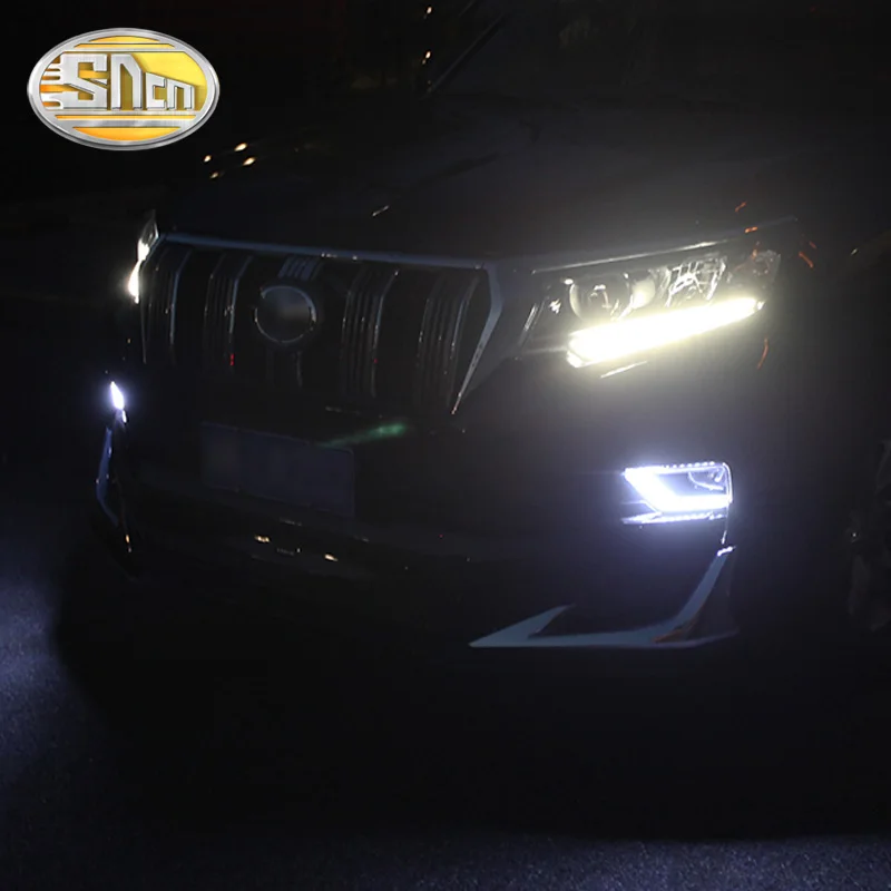 SNCN 2 шт. Светодиодный дневной ходовой светильник для Toyota Land Cruiser Prado 2018